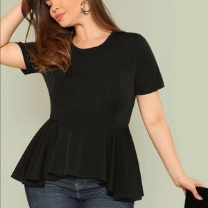 Shein peplum top